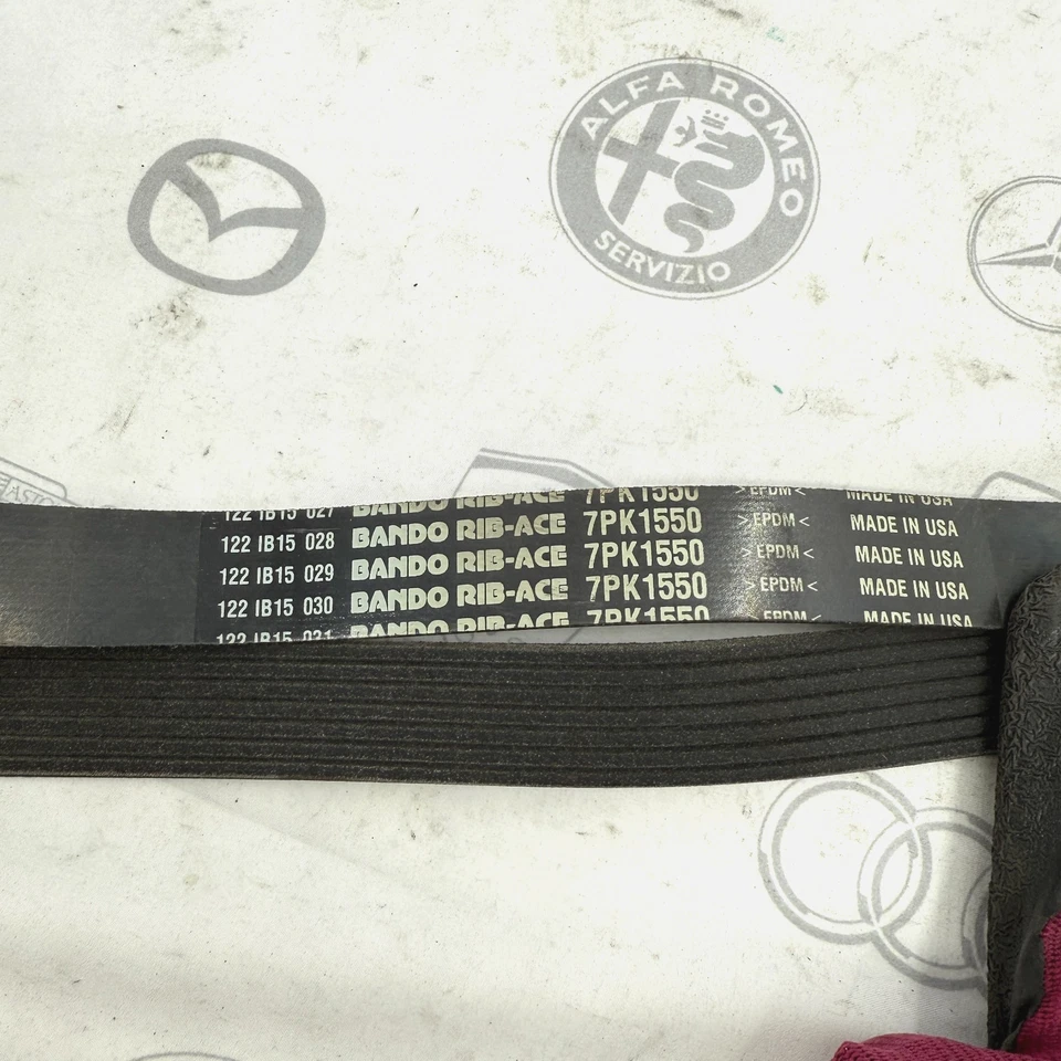 Toyota Sienna 2011-2016 3,5 L nuevo cinturón serpentino 7PK1550B K070610 Foto 3 de 4