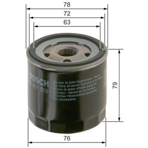 Kit filtri kit ispezione Bosch per Chrysler PT Cruiser Cabriolet 2.4 2.0 - Foto 11 di 11