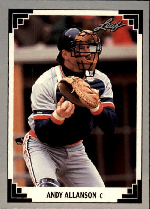 1991 Leaf #455 Andy Allanson - BB