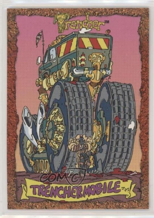 1994 Skybox Blackball Comics Promos Trencher Mobile #P00 te2