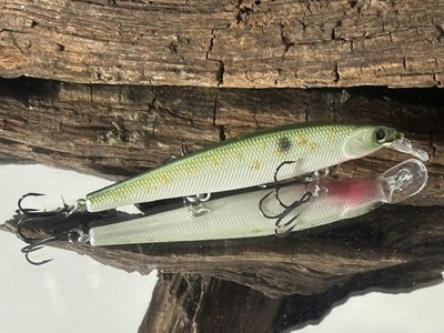 Custom Painted KO LC 97MR Slender Pointer Jerkbait