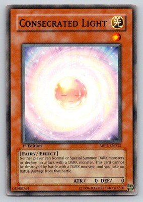 Consecrated Light ABPF-EN033 Common Absolute Powerforce Yu-Gi-Oh 1st Edition NM
