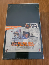 1991/92 Pro Set Hockey French Edition Series 1 Factory Sealed Box
