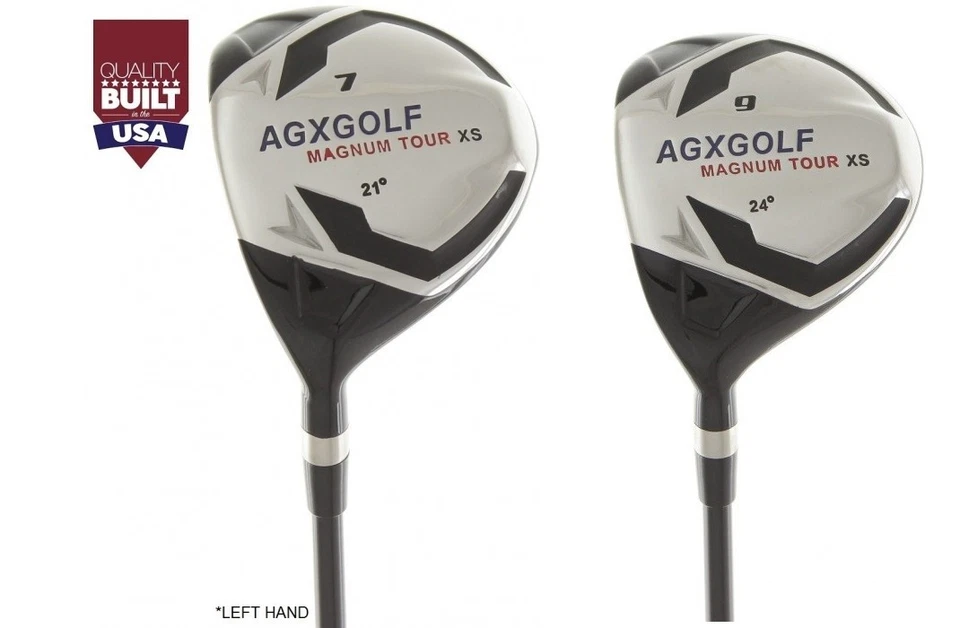 AGXGOF Left Hand Ladies XS #5, 7 & 9 Fairway Utility Woods wGraphite Shafts +HCs - Image 3 of 4