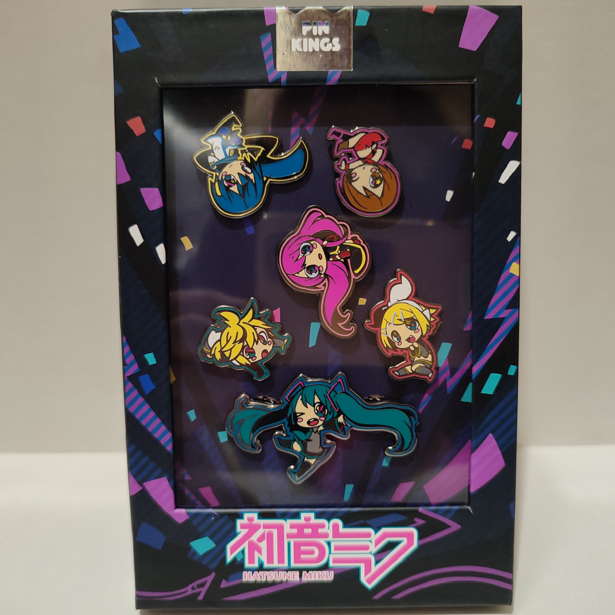 Hatsune Miku Enamel Pins Set Of 6 Official Crypton Collectible