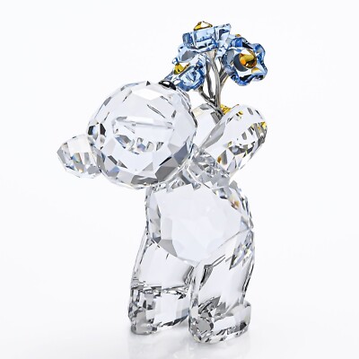 Swarovski Crystal Kris Bear Forget-me-not Blue - 5427993 | eBay
