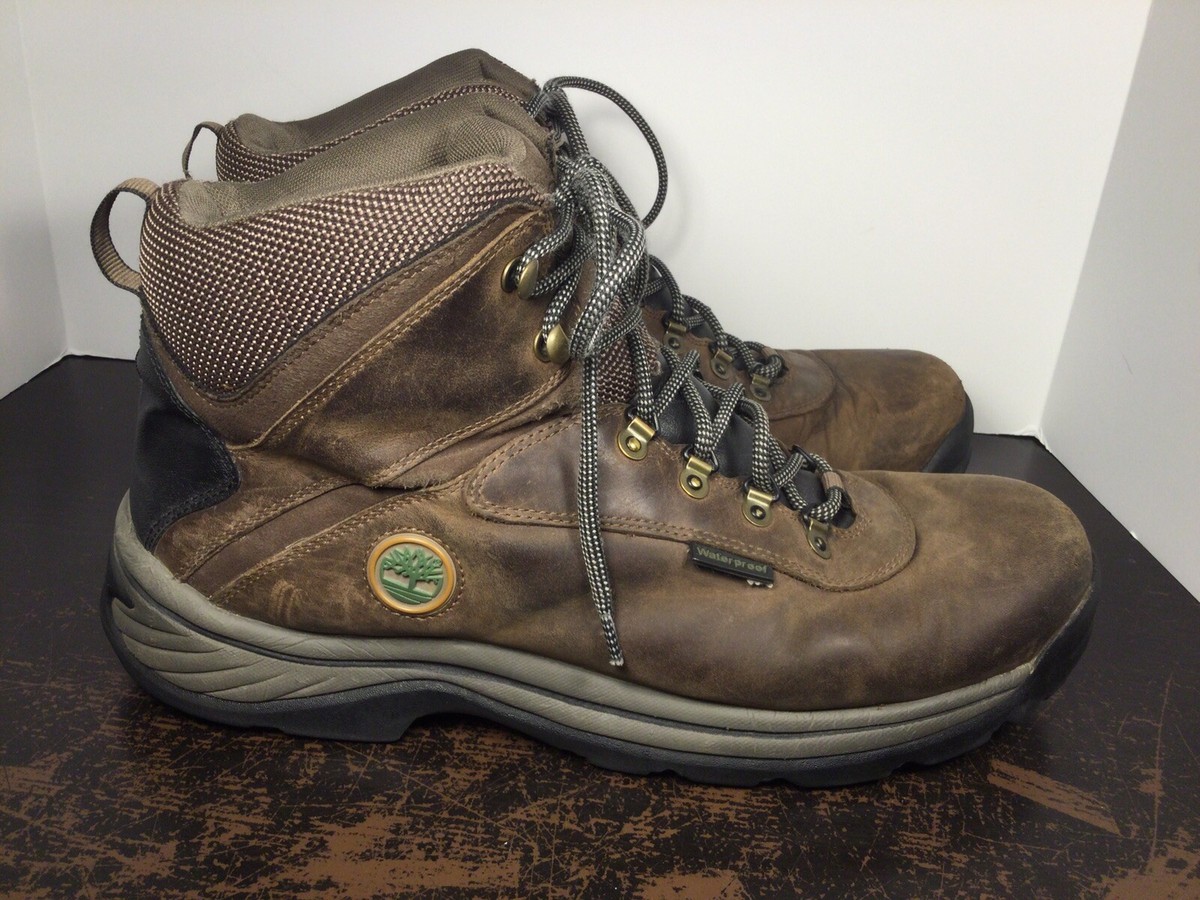 Timberland White Ledge Mid Waterproof Brown Hiking Boots (12135) Men’s Size 11 M Timberland White Ledge Mid Waterproof Hiking Boots 12135  main image 4