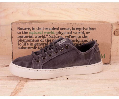 Natural World Old Ocean schwarz Sneaker vegan Spanien Bio-Baumwolle - Bild 5 von 33