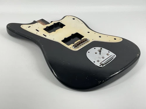 MJT Official Custom Vintage Aged Nitro Guitar Body by Mark Jenny VTJ Alder Black