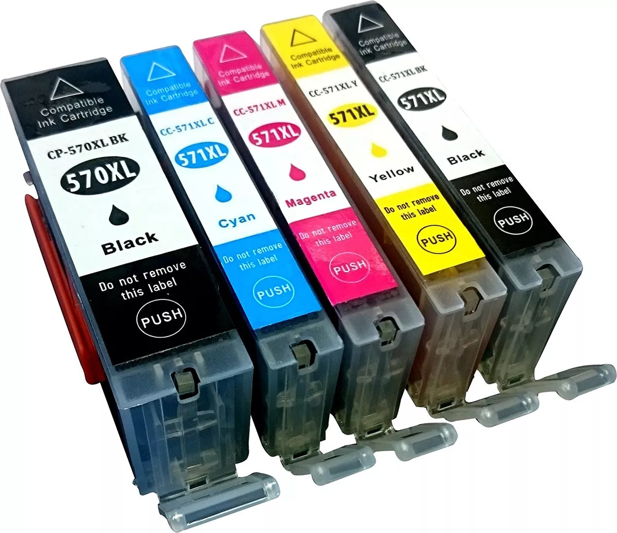 High Capacity Canon PGI-570XL Black Ink Cartridge, Fast, Free Delivery