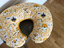 nursing pillow cover, tiger, leaves, cotton cover, cover for nursing pillow