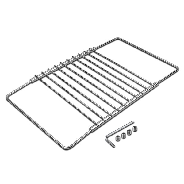 Backofenrost Grillrost Rost 230X230Mm Ausziehbar Universal FüR Backofen Herd-image