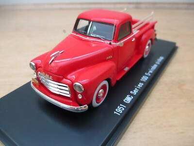Esval Models 1951 GMC Series 100 pickup; 1:43; red; limited edition; Mint &Mbox