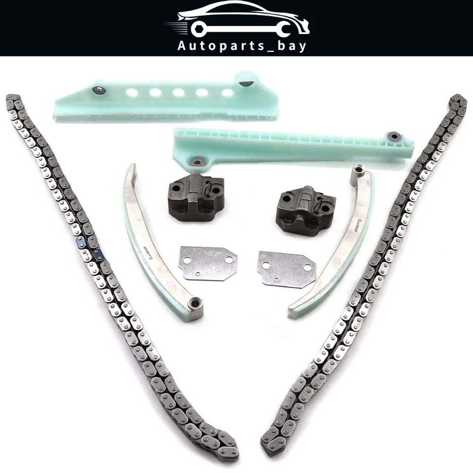 Kit de cadena de distribución sin engranajes guía de 2 pernos para 02-11 Ford Expedition Mercury 4.6 Foto 2 de 4