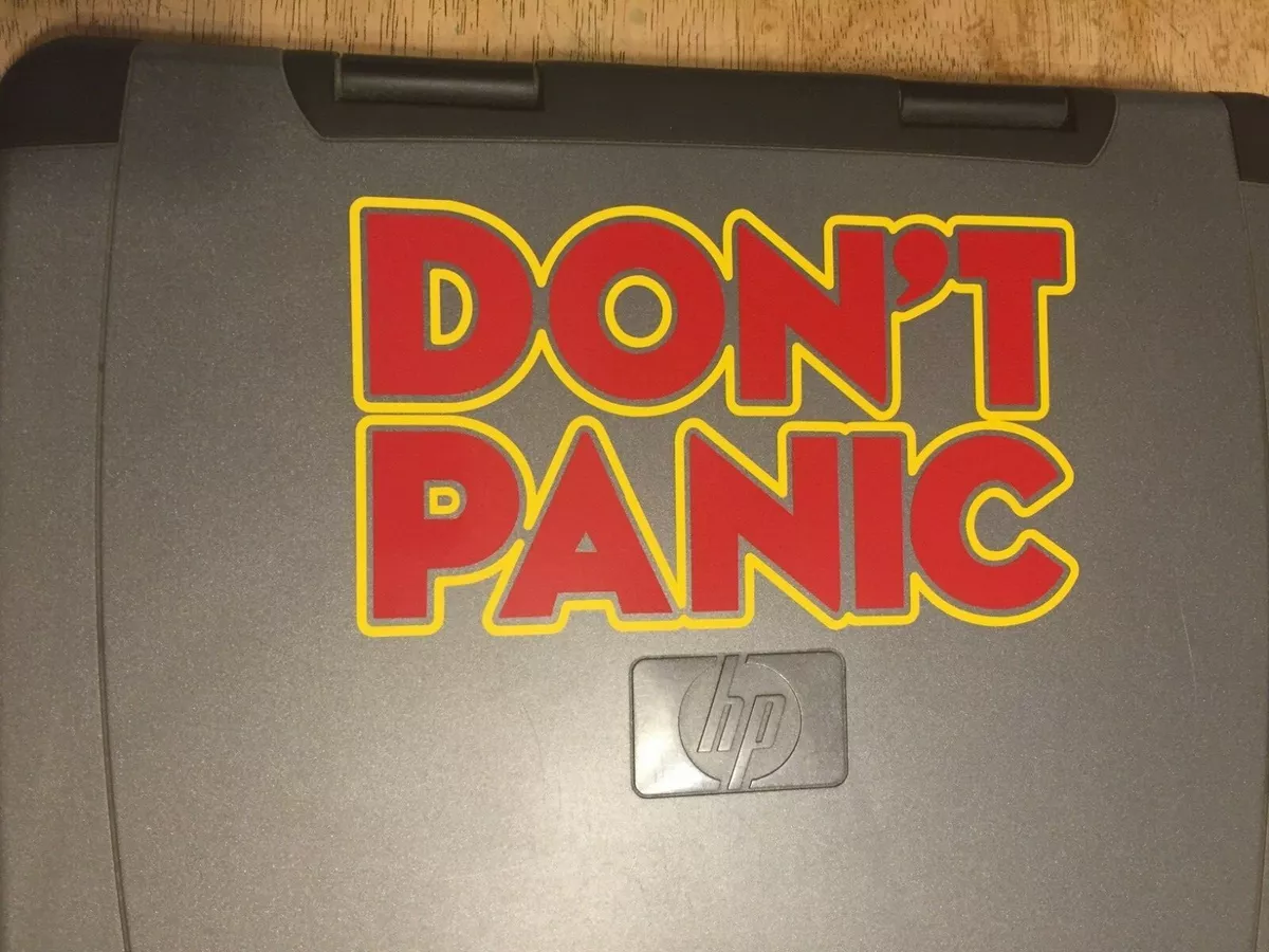 Dont Panic Stickers for Sale