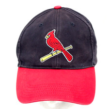 St. Louis Cardinals MLB Blue & Red Snapback Adjustable Hat Adult OSFM Genuine
