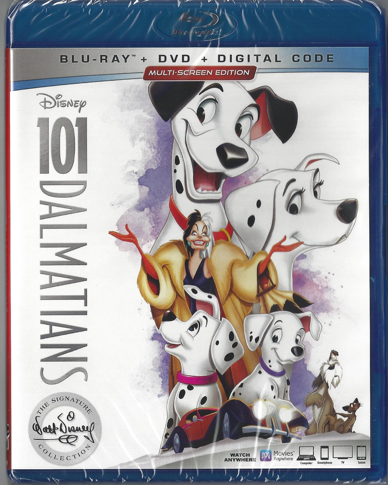 101 Dalmatians Blu-Ray + DVD + Digital Walt Disney Signature Collection –  The Lion 90.7fm, image size:1280x1600