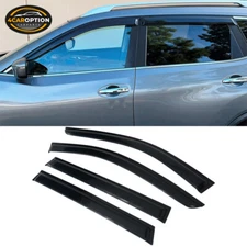 Fits 14-20 Nissan Rogue SV & SL Window Visors Rain Sun Guard Vent 4PCS