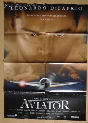 P93 Original Kinoplakat  AVIATOR Leonardo Di Caprio