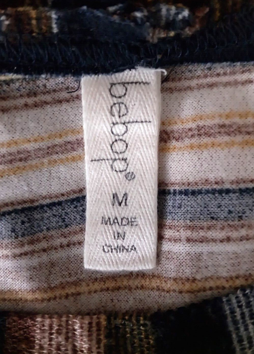 BEBOP PULLOVER TUNIC MULTICOLOR STRIPES POCKET LO… - image 16