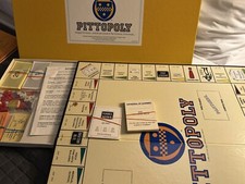 Rare PITTOPOLY 1992 University of Pittsburgh PA Monopoly BOARD GAME 1st Edition