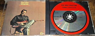 PEE WEE CRAYTON - THINGS I USED TO DO  CD  Vanguard Germany