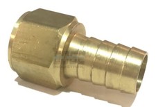 3/4 HOSE BARB X 3/4 FEMALE NPT Brass Pipe Fitting NPT Thread Gas Fuel Water Air