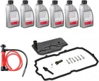 Transmission Service Kit: 6L ATF, Filter, Gaskets, Pan Bolts for Mercedes 2010+