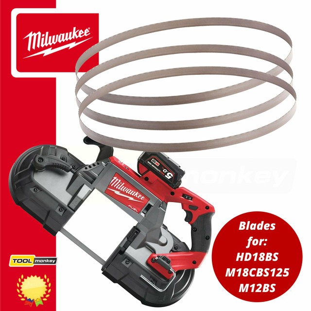 Milwaukee 48390521 1140mm Portable Bandsaw Blades for sale online eBay