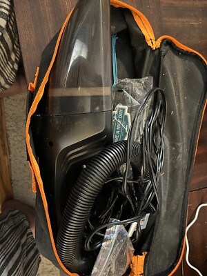 THIS WORX 12V car vacuum cleaner w/accessories and 16 foot cord