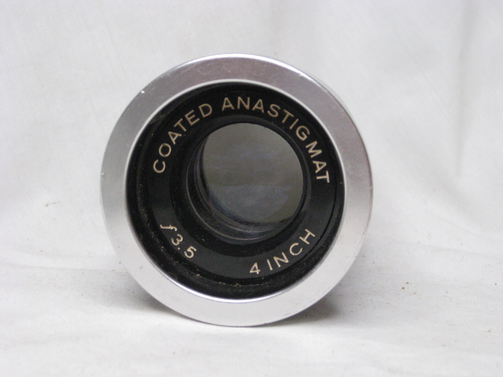 vintage Coated Anastigmat f 3.5 4 Inch Lens projector replacement  optical part