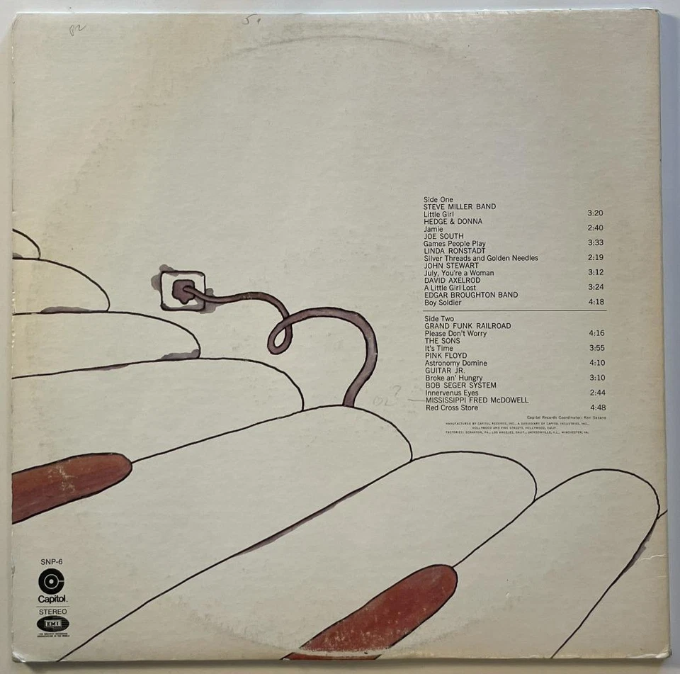 The New Spirit of Capitol LP NM (1970) Pink Floyd Bob Seger Grand Funk +++ Foto 4 de 4