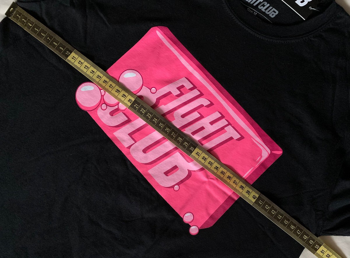 T-shirt Collector Fight Club - 20th Century Studios - Brad Pitt - Noir Taille M