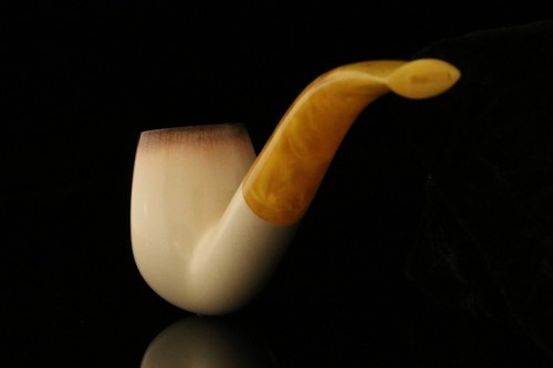 srv - Lee Van Cleef Block Meerschaum Pipe with fitted case M3238 - Picture 9 of 10