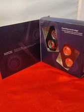 GENUINE XEOS MICRO SPEAKERS NEW IN BOX MANUAL INCLUDED PORTABLE SPEAKER SYSTEM.