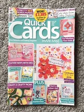 QUICK CARDS MADE EASY Issue 129 August 2014 - summer fun dies picnic telescope