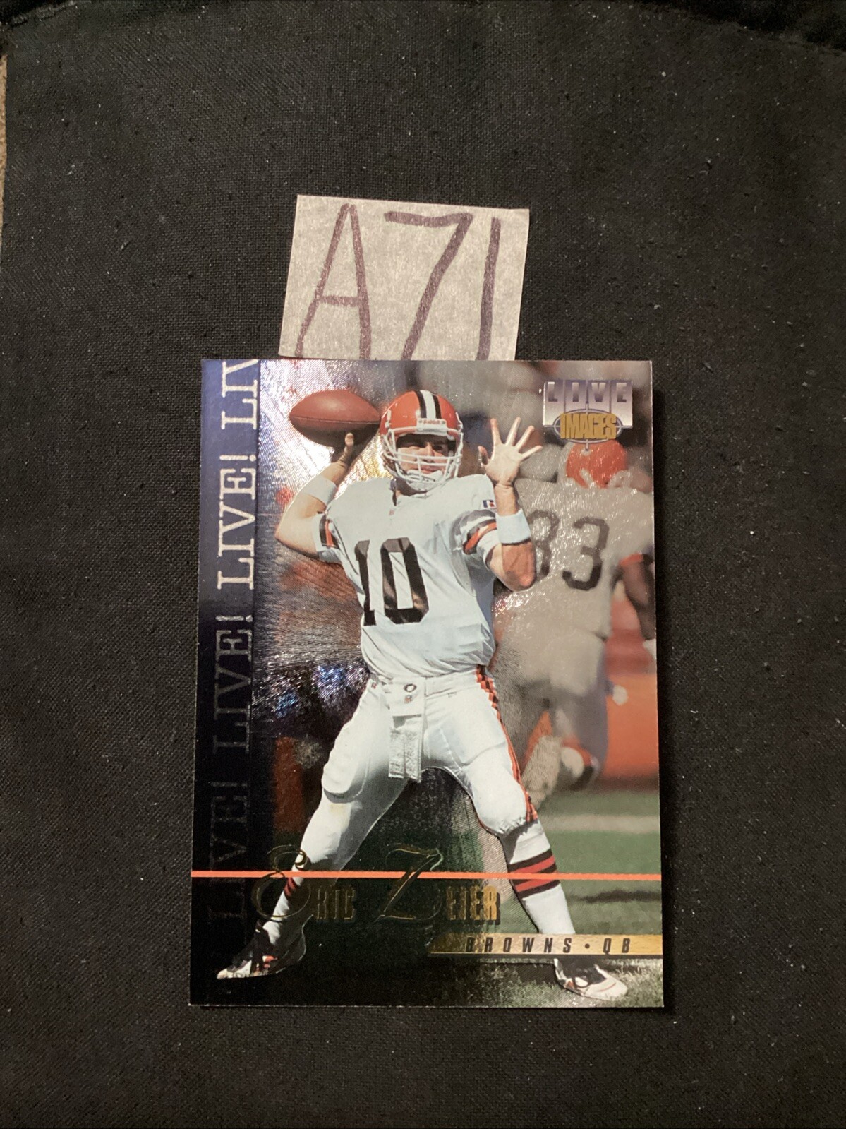 1995 Classic Images Limited Live Eric Zeier #114 Rookie