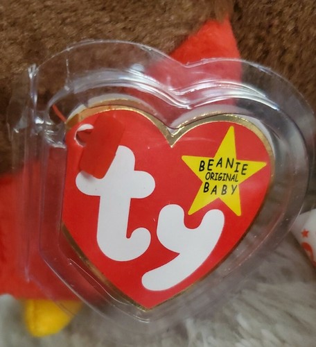3B 1997 Gobbles the Thanksgivg Turkey, Ty Beanie Babies, Excellent condition! - Picture 4 of 7