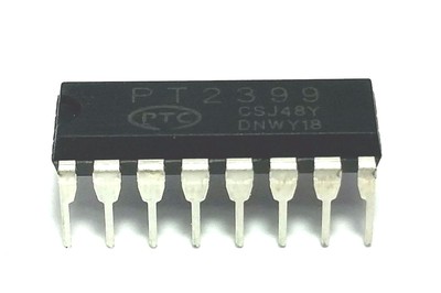 5PCS PTC PT2399 Echo Audio Processor Guitar IC DIP-16 - New IC