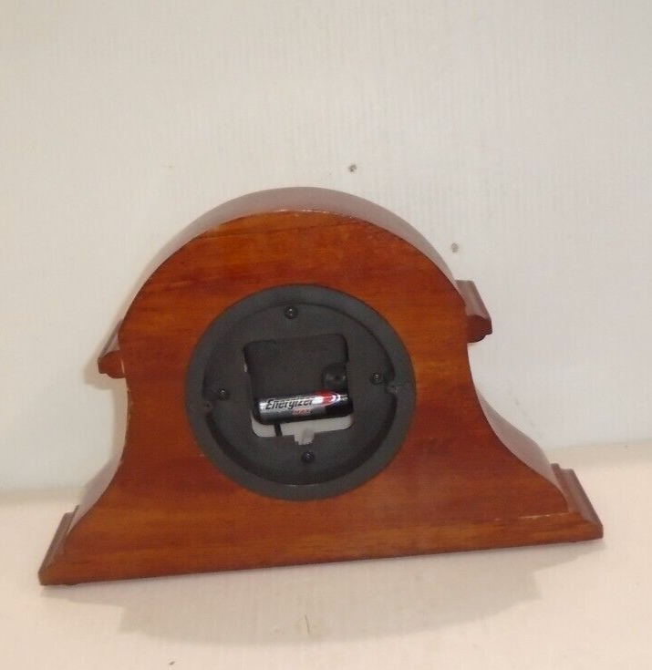 Brownstone Tabletop Mantle Clock Used Good Condition eBay