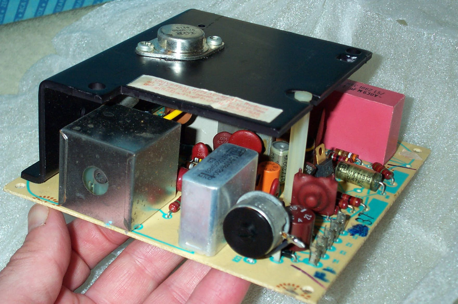 Quasar Motorola DA F Panel Color TV MODULE Works In A Drawer Vintage