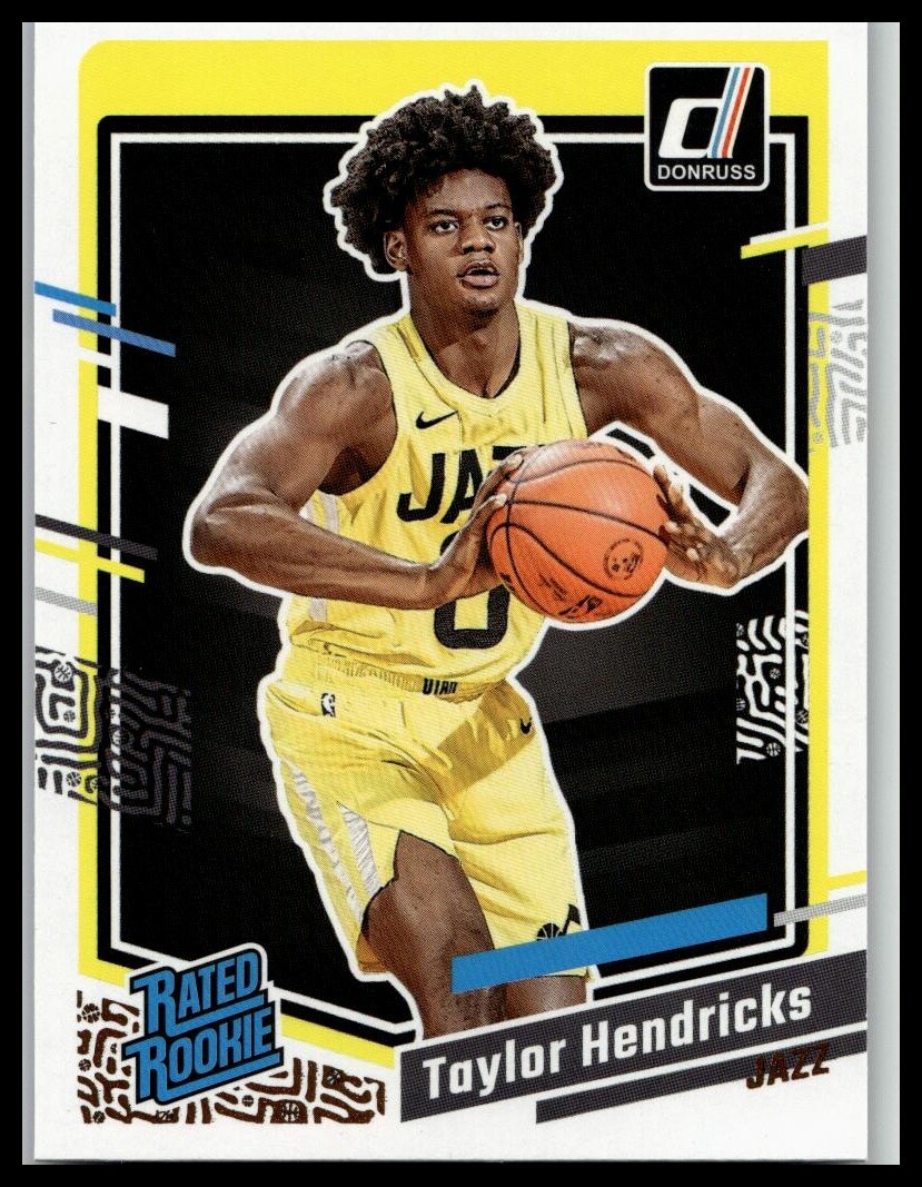 2023-24 Donruss #208 Taylor Hendricks Rated Rookie