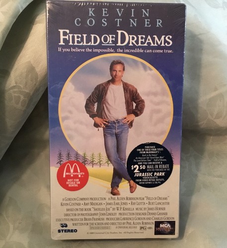 Fields of Dreams VHS  **SEALED** - Photo 1 sur 7