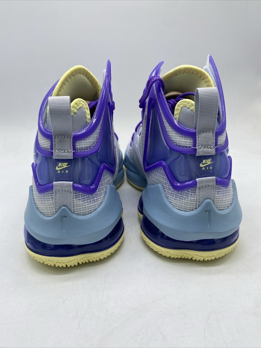 Nike Lebron XIX 19 Aura Citron Basketball Shoes DD0418-412 Youth