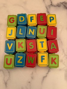 VTech Ultimate Activity Cube Replacement Double-sided Letter Blocks You Pick 1