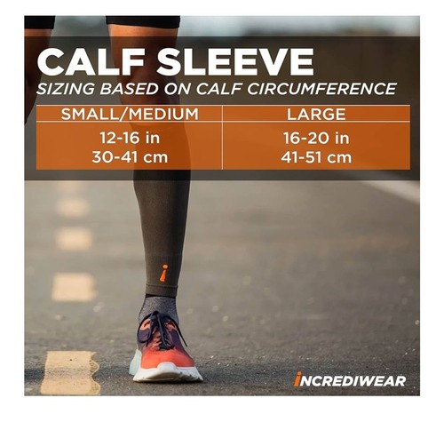 Incrediwear Calf Sleeve - Calf Sleeves for Men and Women to Help with Muscle  - Picture 5 of 6