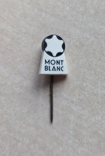 Vintage Montblanc Mont Blanc Luxury Logo Pen stick pin badge Fountain Ballpoint