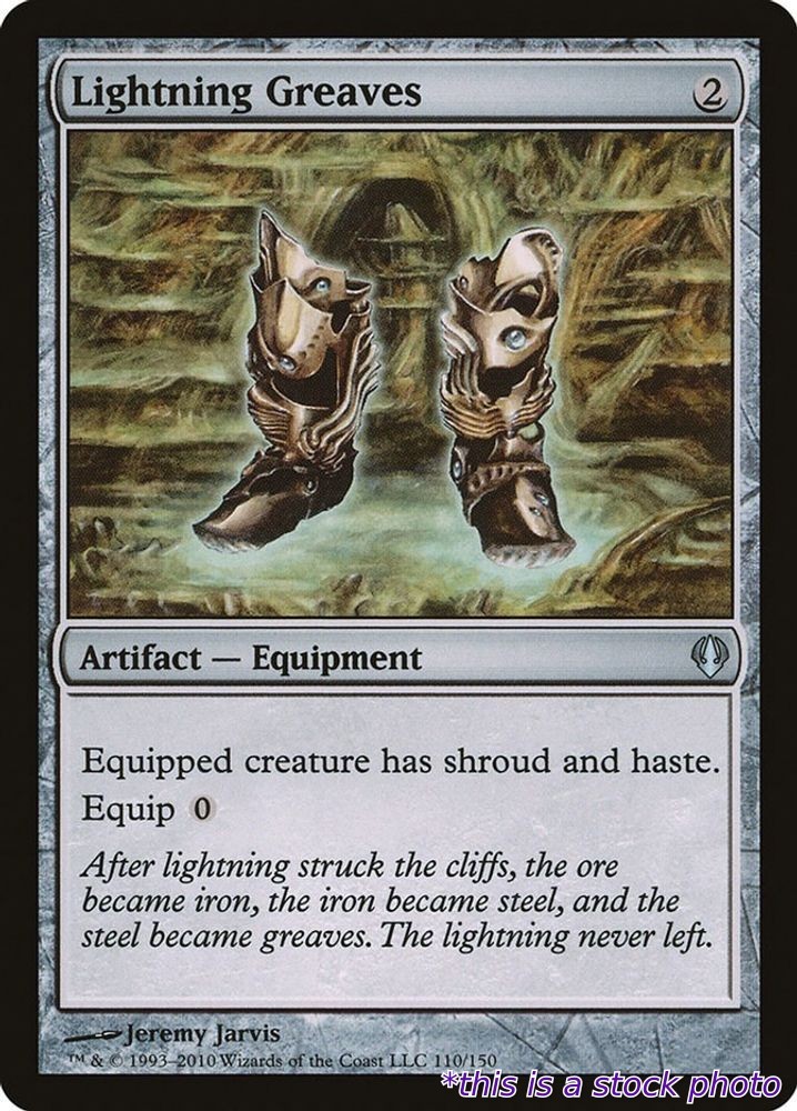 Lightning Greaves #110 ARC MP Magic