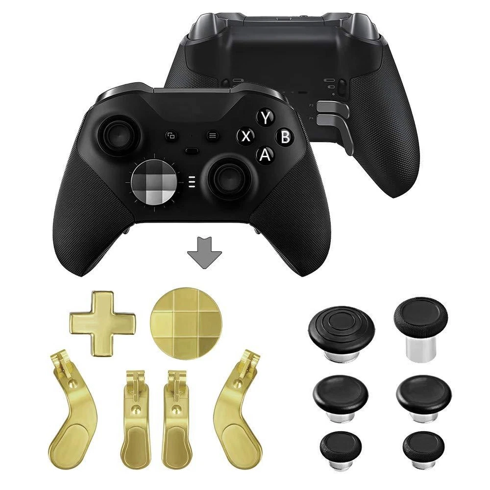 Thumbsticks Gamepad Swap Joysticks D-Pad Paddles Set For Xbox One Elite Series d - Image 2 of 4