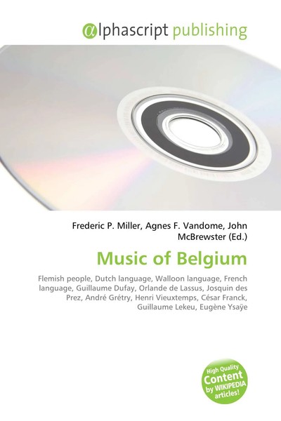 Frederic P. Miller (U. A.) | Music Of Belgium | Taschenbuch | Englisch (2026)-image
